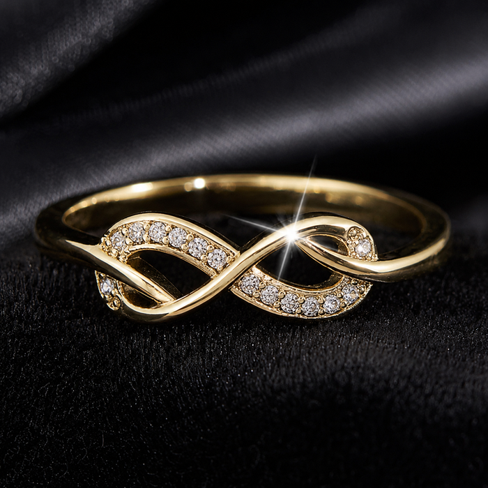 Orélie Crystal Infinity | Gold