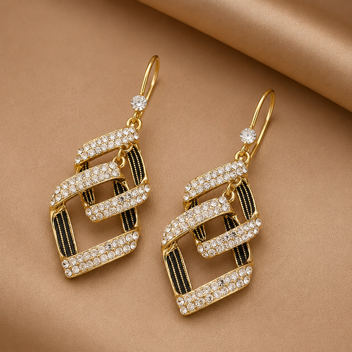 Stella Layered Earrings | Gold