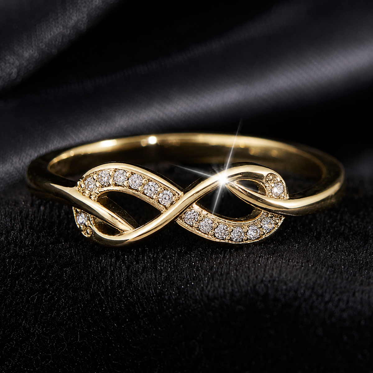 Orélie Crystal Infinity | Gold