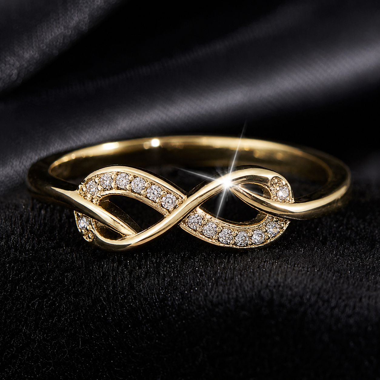 Orélie Crystal Infinity | Gold