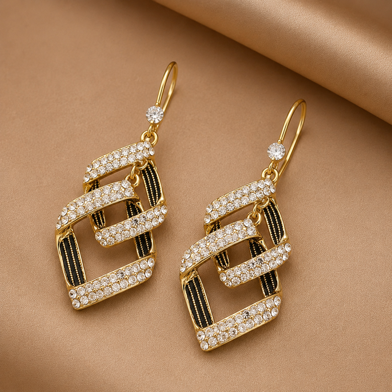 Stella Layered Earrings | Gold