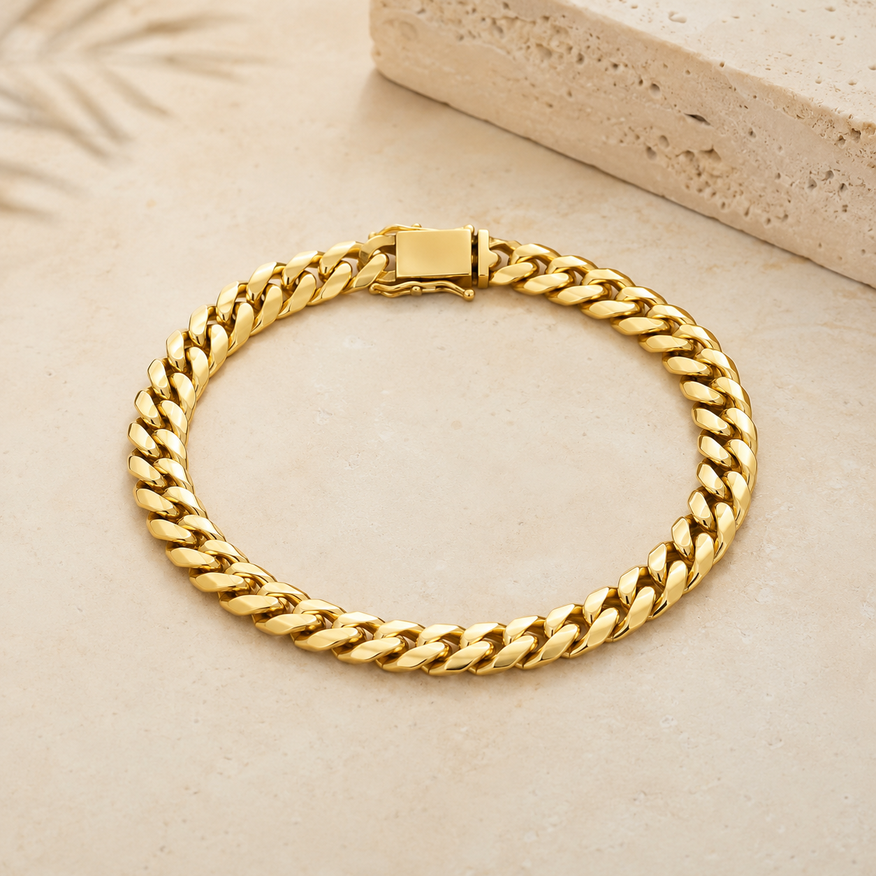 Hertitage Cuban Bracelet | Gold